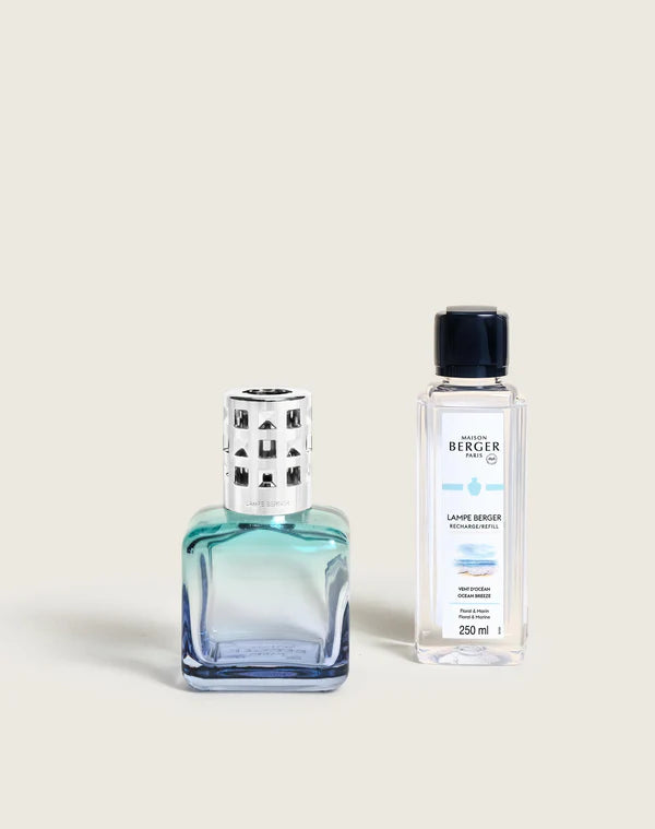 LÁMPARA CATALÍTICA GLAÇON AZUL- aroma limpio fresco