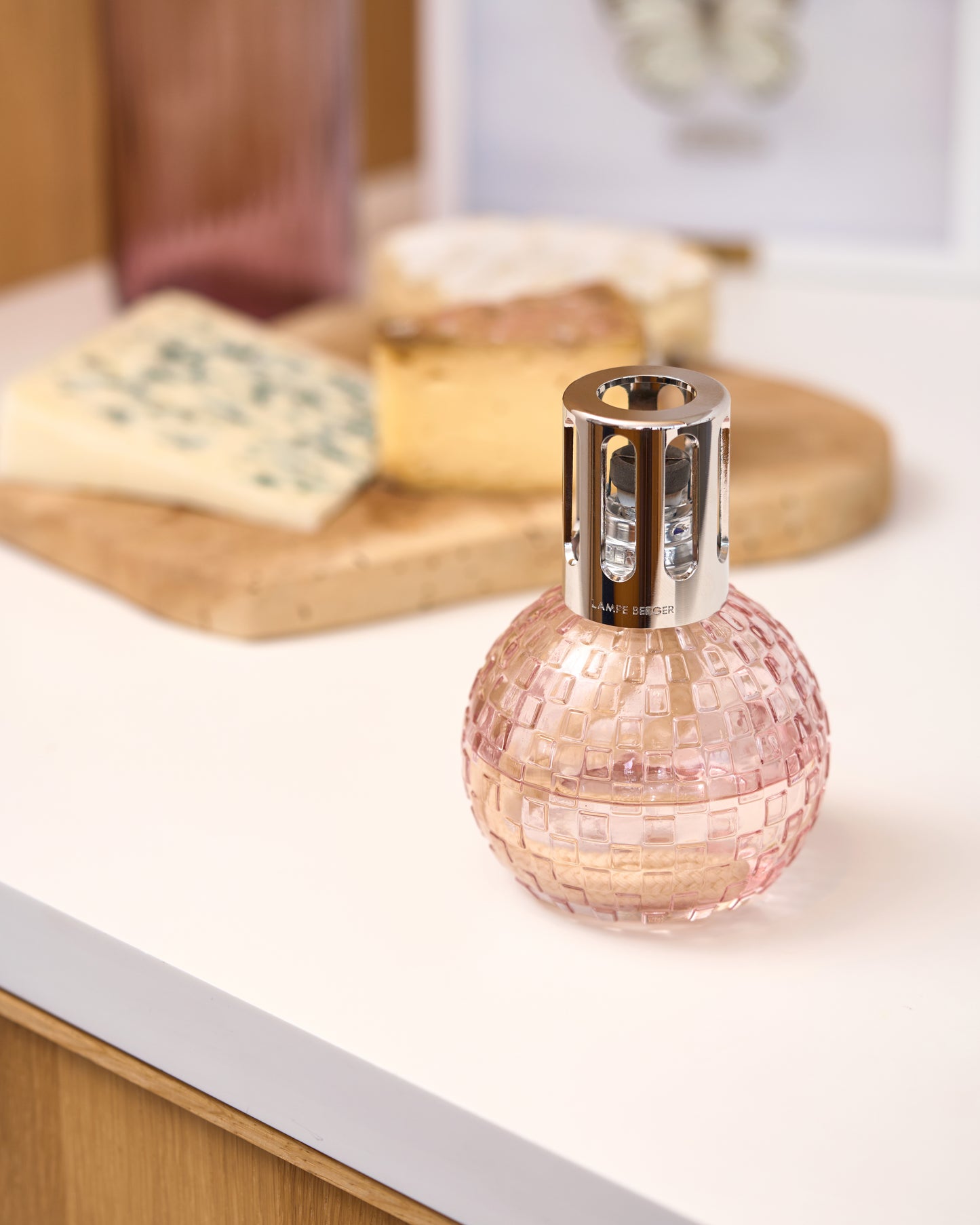 LÁMPPARA CATALÍTICA DISCO ROSE - aroma frutal