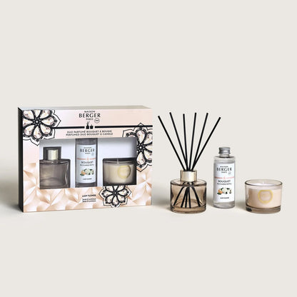 DÚO MINI BOUQUET & VELA ETERNITY NUDE - Aroma floral