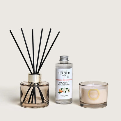 DÚO MINI BOUQUET & VELA ETERNITY NUDE - Aroma floral