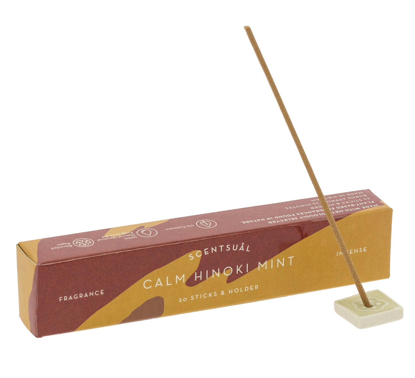 Incienso Scentsual Menta Hinoki (desconexión y equilibrio)