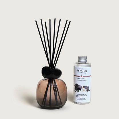 BOUQUET PERFUMADO MINÉRAL NEGRO - Aroma cítrico con un toque de vainilla