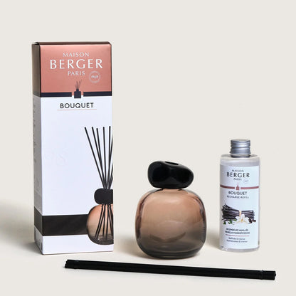 BOUQUET PERFUMADO MINÉRAL NEGRO - Aroma cítrico con un toque de vainilla