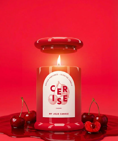 Vela trendy Cereza