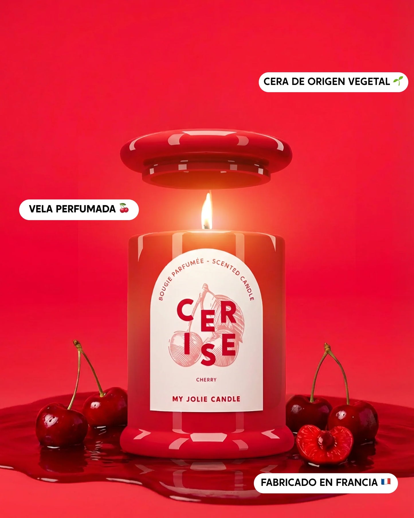 Vela cerezo+ crema de manos