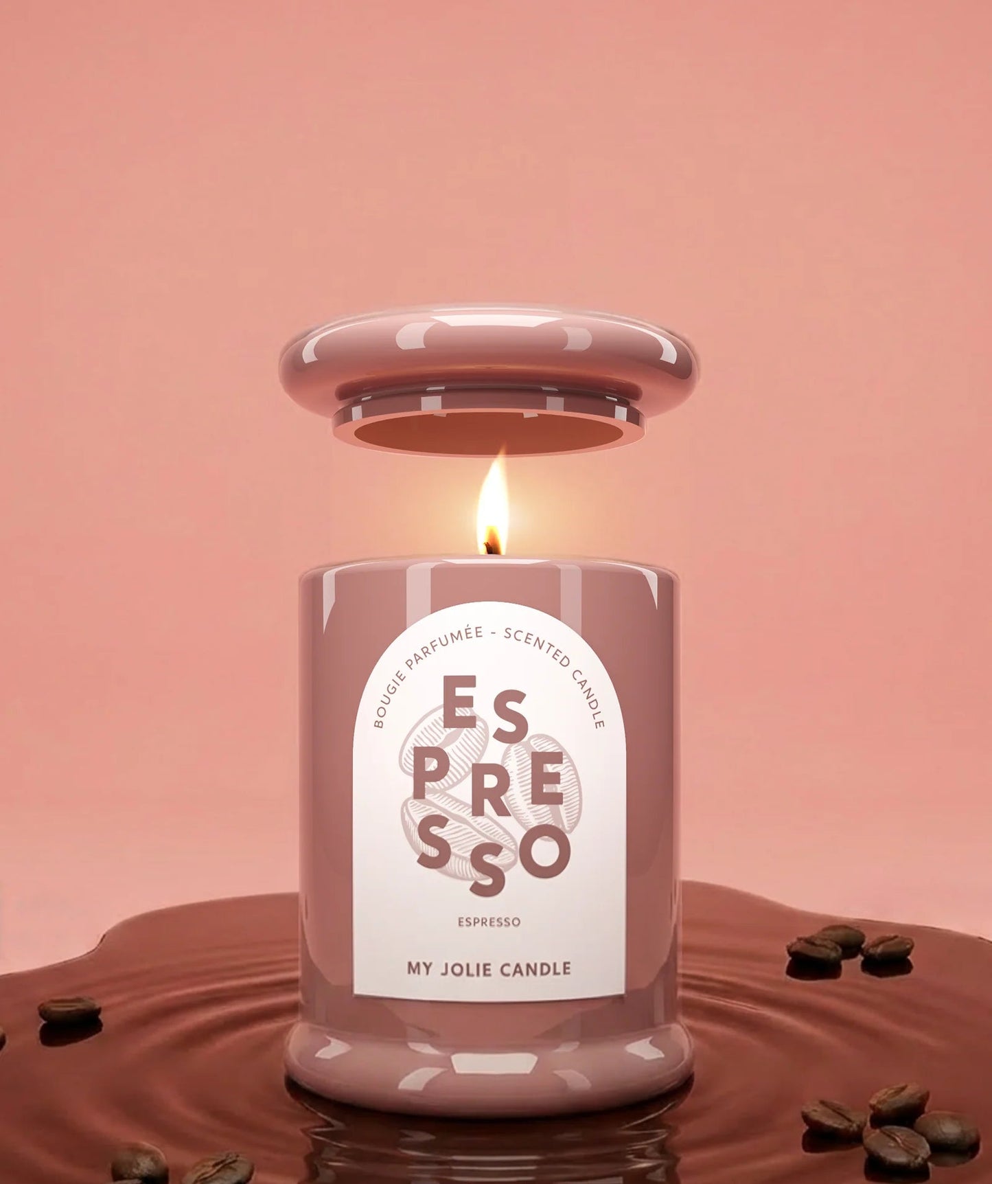 Vela trendy Espresso