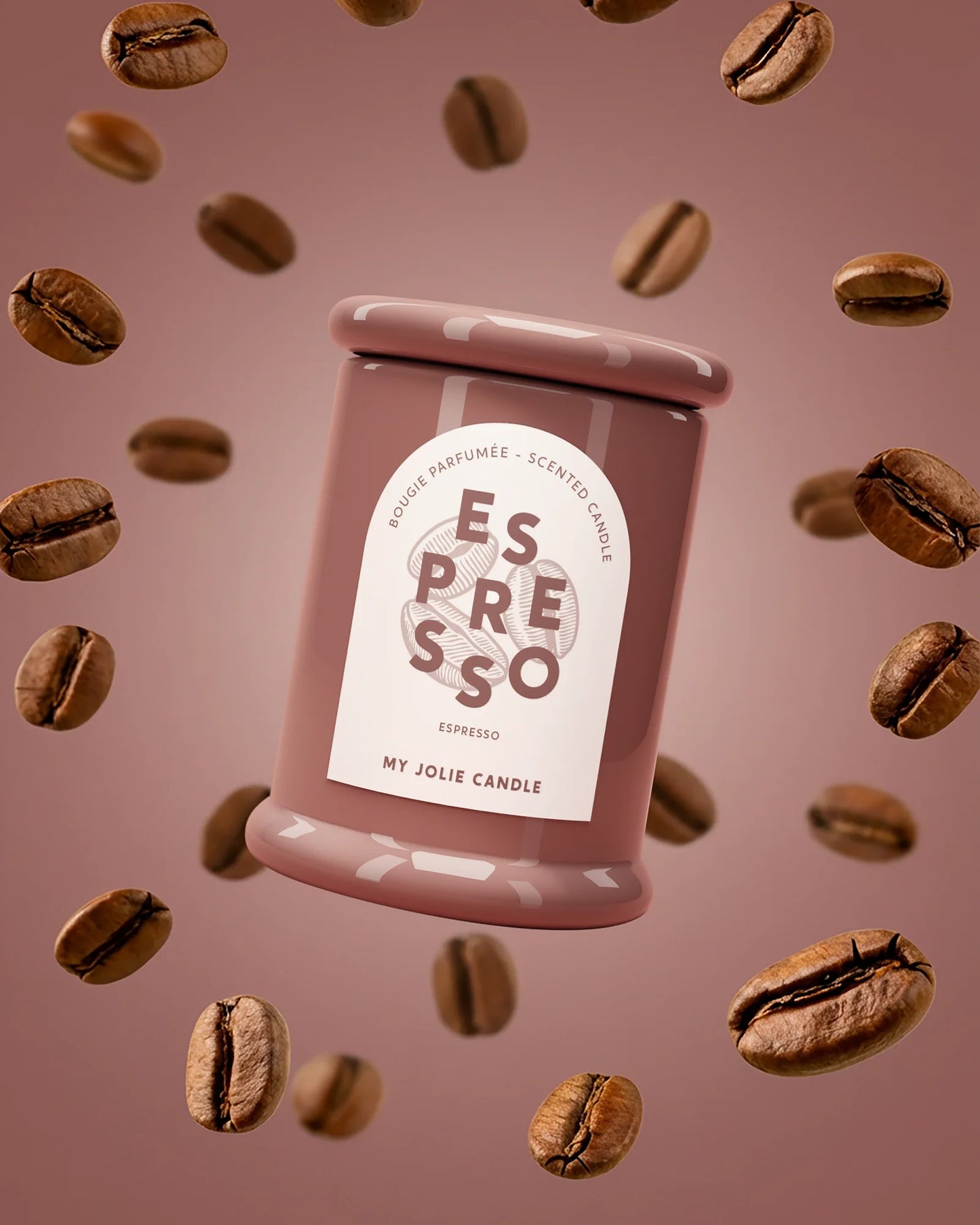 Vela trendy Espresso