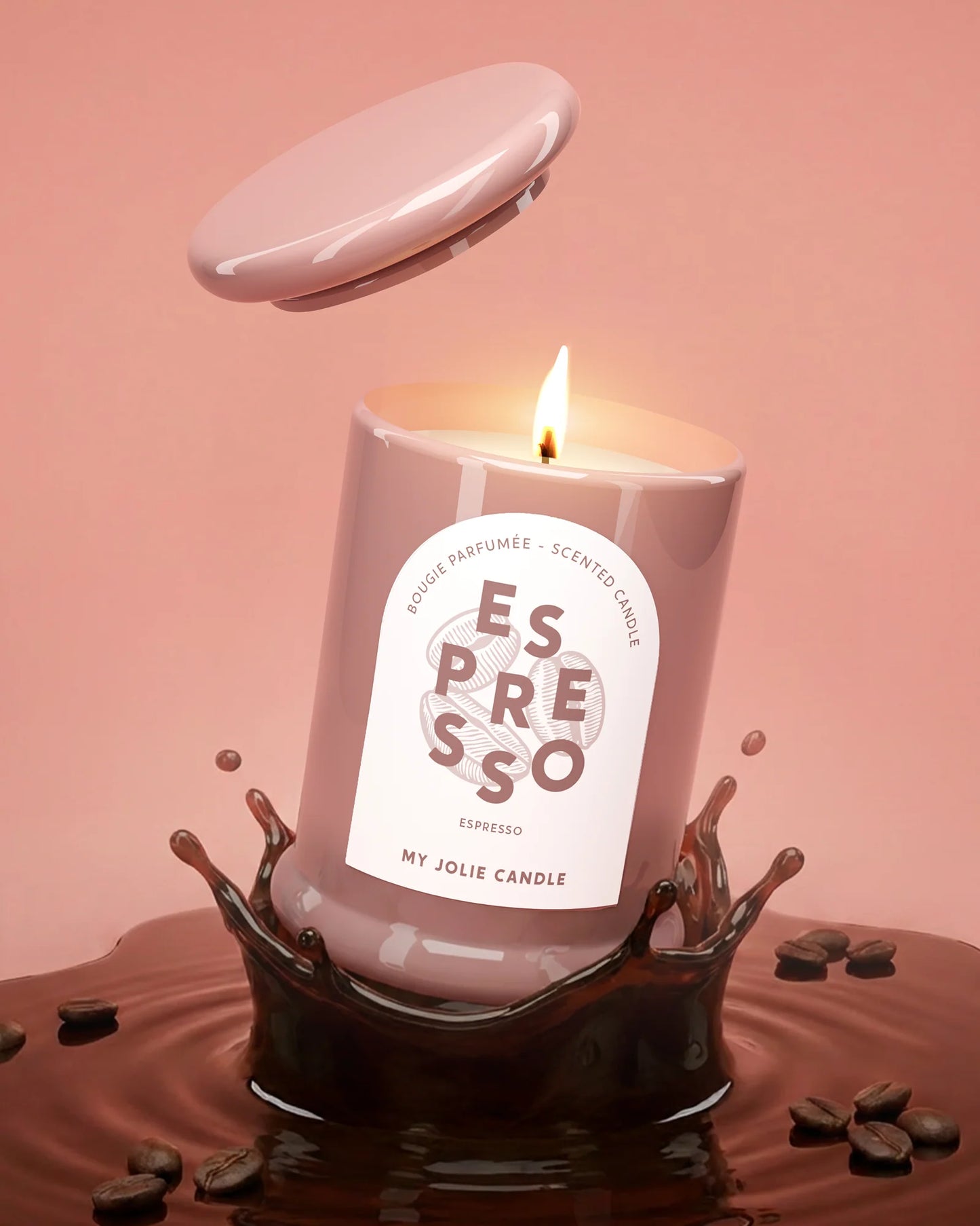 Vela trendy Espresso
