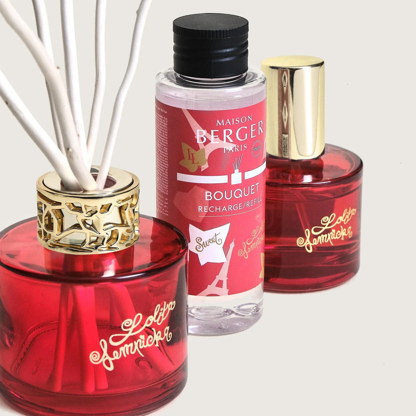 DÚO MINI BOUQUET & SPARY AMBIENTADOR LOLITA LEMPICKA SWEET- Aroma dulce