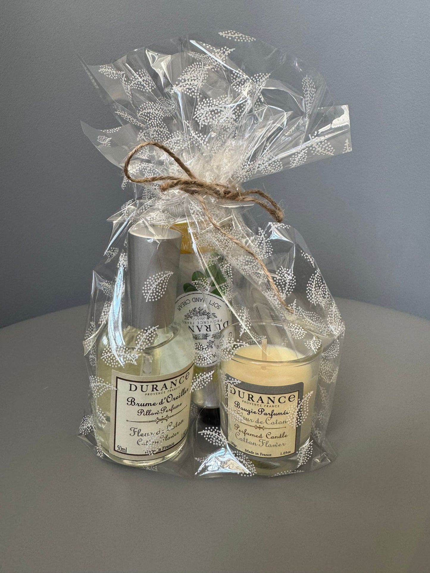 Set Flor de (Vela + Bruma + Crema de manos)