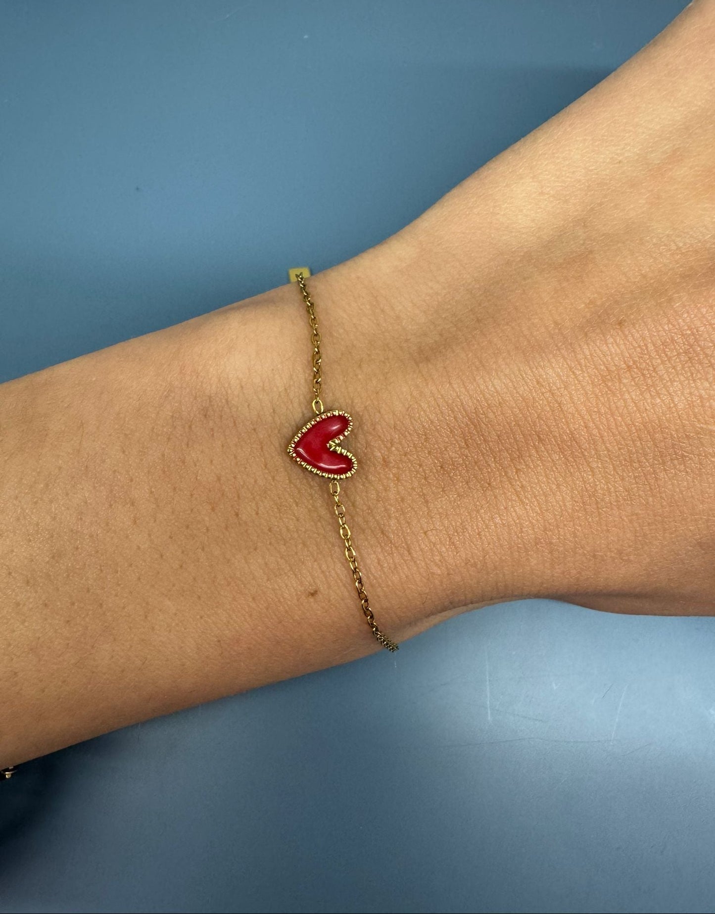 VELA TE QUIERO MAMÁ - PULSERA CORAZÓN  (Flor de monoï)