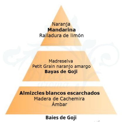 PERFUME BAIES DE GOJI (cítrico y afrutado) 500ML