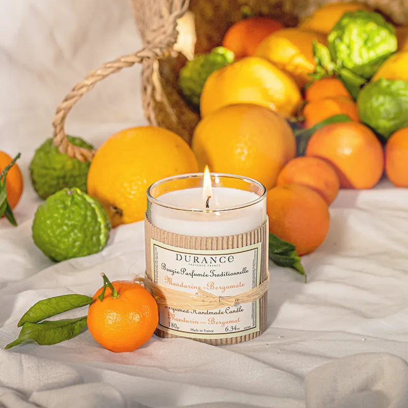 Vela perfumada MANDARINA BERGAMOTA 180g