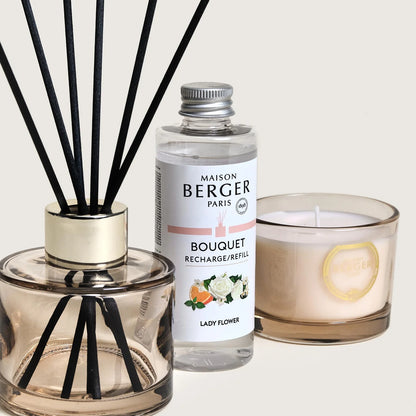 DÚO MINI BOUQUET & VELA ETERNITY NUDE - Aroma floral