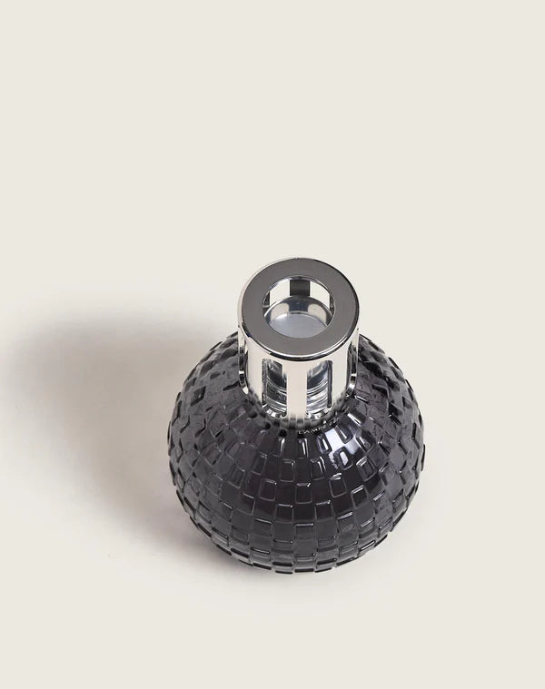 LÁMPPARA CATALÍTICA DISCO GRIS - aroma POUSSIÈRE D'AMBRE